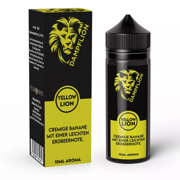 Yellow Lion 10ml Longfill Aroma by Dampflion
